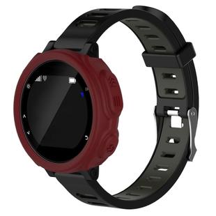 Solid Color Silicone Watch Protective Case for Garmin F235 / F750(Red)