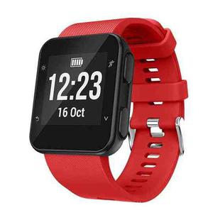 Silicone Sport Watch Band for Garmin Forerunner 35(Red)