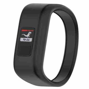 Silicone Sport Watch Band for Garmin Vivofit JR, Size: Small(Black)