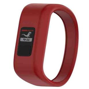 Silicone Sport Watch Band for Garmin Vivofit JR, Size: Small(Red)