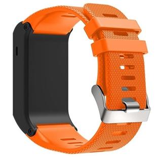 Silicone Sport Watch Band for Garmin Vivoactive HR(Orange)