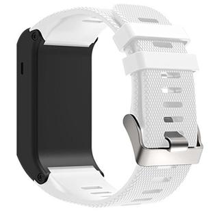 Silicone Sport Watch Band for Garmin Vivoactive HR(White)