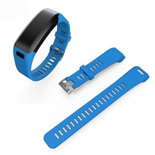 Silicone Sport Watch Band for Garmin Vivosmart HR(Blue)
