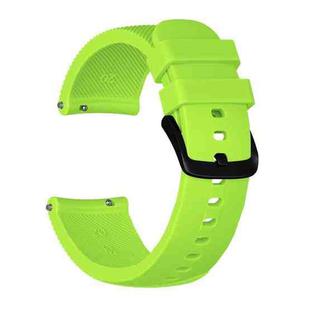 Crazy Horse Texture Silicone Watch Band for Huami Amazfit Bip Lite Version 20mm(Green)