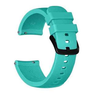 Crazy Horse Texture Silicone Watch Band for Huami Amazfit Bip Lite Version 20mm(Mint Green)