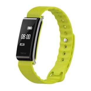 Silicone Watch Band for Huawei Honor A2(Green)