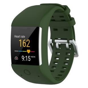 Silicone Sport Watch Band for POLAR M600(Army Green)