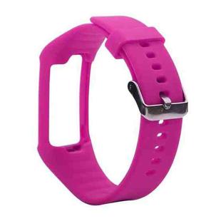 Silicone Sport Watch Band for POLAR A360 / A370(Rose Red)