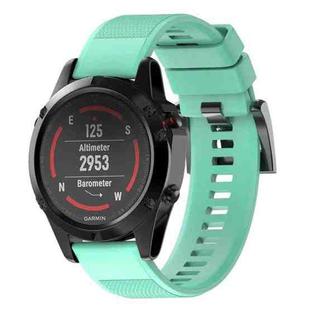 Quick Removable Silicone Watch Band for Fenix 5 22mm(Mint Green)
