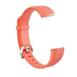 Children Silicone Twilled Watch Band for FITBIT ACE(Orange)