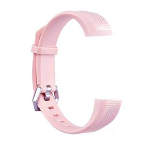 Children Silicone Twilled Watch Band for FITBIT ACE(Pink)