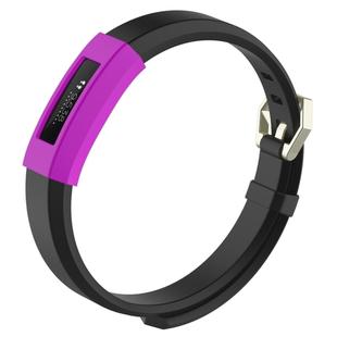 Intelligent Wearable Device, Solid Color Silicone Watch Protective Case for FITBIT Alta / HR(Purple)