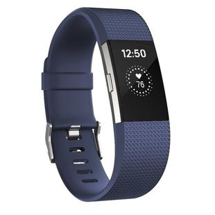 Square Pattern Adjustable Sport Watch Band for FITBIT Charge 2, Size: S, 10.5x8.5cm(Aurora Blue)