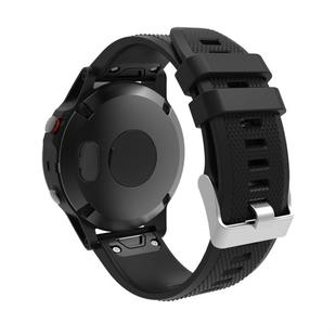 Smart Watch Charging Port Silica Gel Anti-dust Stopper Dustproof Plug for Fenix 5 / 5S / 5X(Black)