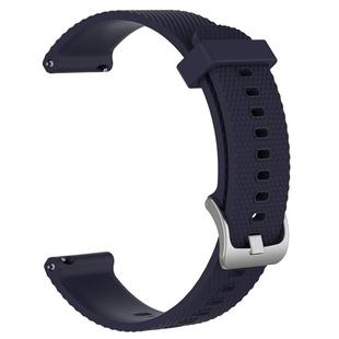 Smart Watch Silicone Watch Band for POLAR Vantage M 22mm(Dark Blue)