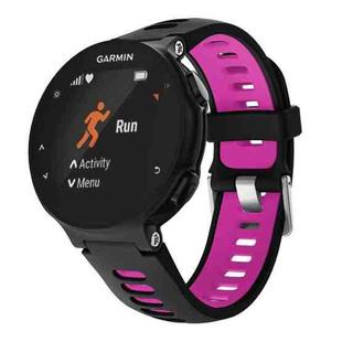 Smart Watch Silicone Watch Band for Garmin Forerunner 735XT(Rose Red)