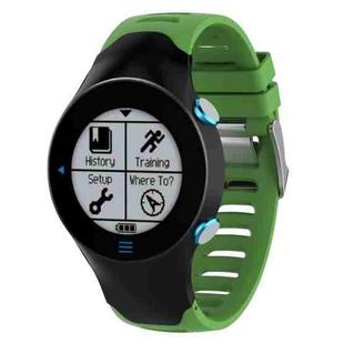 Smart Watch Silicone Watch Band for Garmin Forerunner 610(Green)