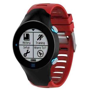 Smart Watch Silicone Watch Band for Garmin Forerunner 610(Red)