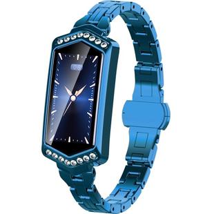 B78 0.96 inch IPS Color Screen IP67 Waterproof Smart Watch Wristband,Support Message Reminder / Heart Rate Monitor / Blood Oxygen Monitoring / Blood Pressure Monitoring/ Sleeping Monitoring (Blue)