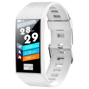 DT58 1.14inch IP68 Waterproof Smartwatch Bluetooth 4.2, Support Blood Pressure Monitoring / Sleep Monitoring(White)