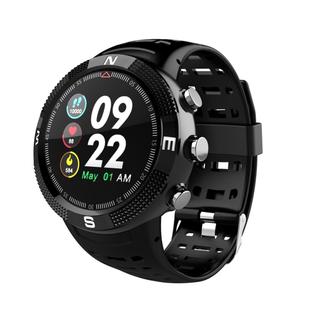 F18 1.3inch IP68 Waterproof Smartwatch Bluetooth 4.2, Support Incoming Call Reminder / Heart Rate Detection / Sleep Monitoring(Black)