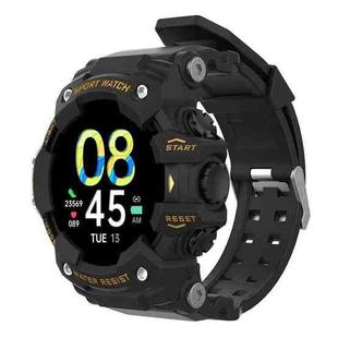 LC11 1.28 inch TFT Screen Outdoor Sports Smart Watch, IP68 Waterproof Support Heart Rate & Blood Pressure Monitoring (Gold)