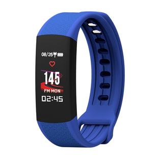 TLW B6 Fitness Tracker 0.96 inch TFT Screen Wristband Smart Bracelet, IP67 Waterproof, Support Sports Mode / Continuous Heart Rate Monitor / Sleep Monitor / Information Reminder(Blue)