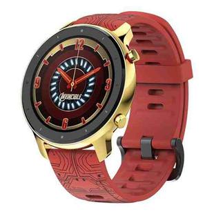 Original Xiaomi Youpin Amazfit GTR 47mm Iron Man Series Limited Version 1.39 inch AMOLED Screen Bluetooth 5.0 5ATM Waterproof Smart Watch, Support 12 Sport Modes / Heart Rate Monitoring / NFC Analog Door Card / GPS Positioning