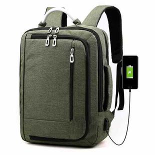 cxs-620 Multifunctional Oxford Laptop Bag Backpack (Army Green)