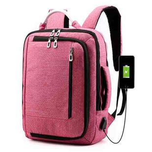 cxs-620 Multifunctional Oxford Laptop Bag Backpack (Wine Red)