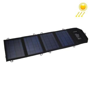 20W 4A Max 2 Output Ports Portable Folding Solar Panel Charger Bag for Samsung / HTC / Nokia / Mobile Phones / Other Devices