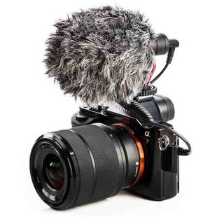 BOYA BY-MM1 Cardioid Condenser Microphone with Windshield for Smartphones, DSLR Cameras and Video Cameras(Black)