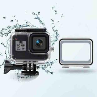 45m Waterproof Case + Touch Back Cover for GoPro HERO8 Black
