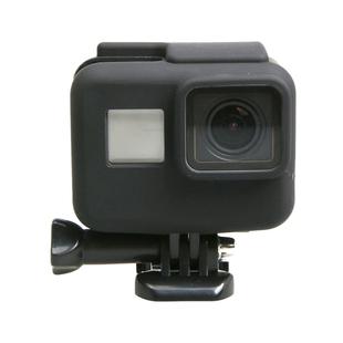 Original for GoPro HERO5 Silicone Border Frame Mount Housing Protective Case Cover Shell(Black)