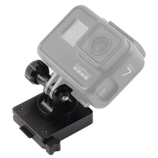 GP244-B Aluminum Mount for GoPro Hero12 Black / Hero11 /10 /9 /8 /7 /6 /5, Insta360 Ace / Ace Pro, DJI Osmo Action 4 and Other Action Cameras and NVG Mount Base
