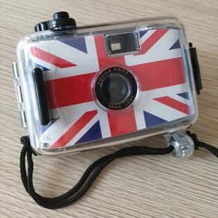 SUC4 British Flag Pattern Retro Film Camera Mini Point-and-shoot Camera for Children 5m Waterproof