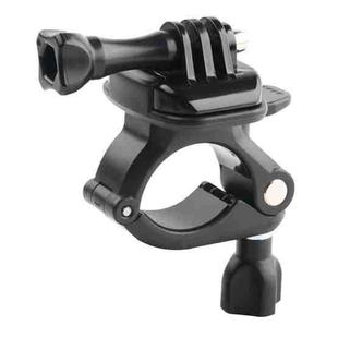 GP435 Small Size Bicycle Motorcycle Handlebar Fixing Mount for GoPro Hero11 Black / HERO10 Black /9 Black /8 Black /7 /6 /5 /5 Session /4 Session /4 /3+ /3 /2 /1, DJI Osmo Action and Other Action Cameras(Black)