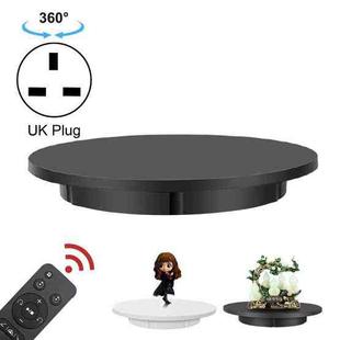 42cm Electric Rotating Display Stand Video Shooting Props Turntable, Load: 100kg, Plug-in Power, UK Plug(Black)