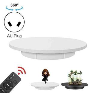 42cm Electric Rotating Display Stand Video Shooting Props Turntable, Load: 100kg, Plug-in Power, AU Plug(White)