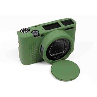 Soft Silicone Protective Case for Sony Cyber-Shot RX100 VII / RX100 M7 (Green)