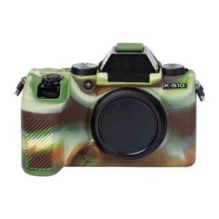 Soft Silicone Protective Case for FUJIFILM X-S10 (Camouflage)