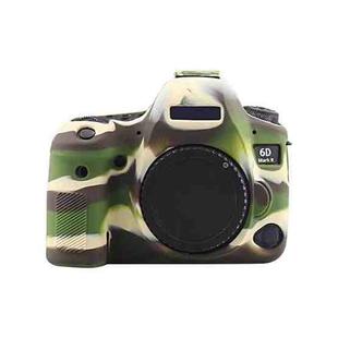 For Canon EOS 6D Mark II Soft Silicone Protective Case (Camouflage)