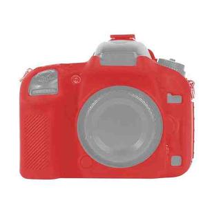 For Nikon D600 / D610 Soft Silicone Protective Case(Red)