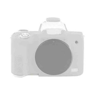 For Canon EOS M50 Mark II / M50 II Soft Silicone Protective Case(White)