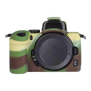 Soft Silicone Protective Case for Nikon Z50 (Camouflage)