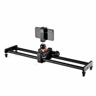 YELANGU L60E 60cm Slide Rail Track + L4 3-Wheel Video Dolly with PC142 Phone Clamp & Ballhead