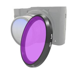 JSR Colored Lens Filter for Panasonic LUMIX LX10(Purple)