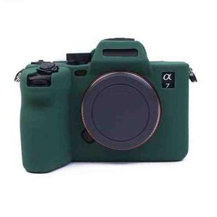 Soft Silicone Protective Case for Sony A7 IV (Green)