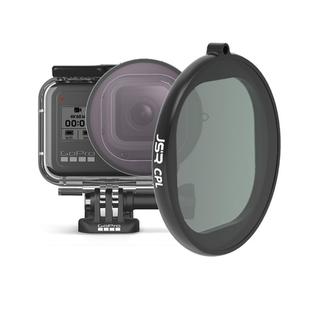 JSR Round Housing CPL Lens Filter for GoPro HERO8 Black