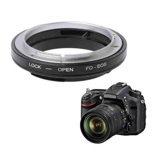 FD-EOS Lens Mount Stepping Ring for Canon FD Lens to EOS EF Lens (Black)
